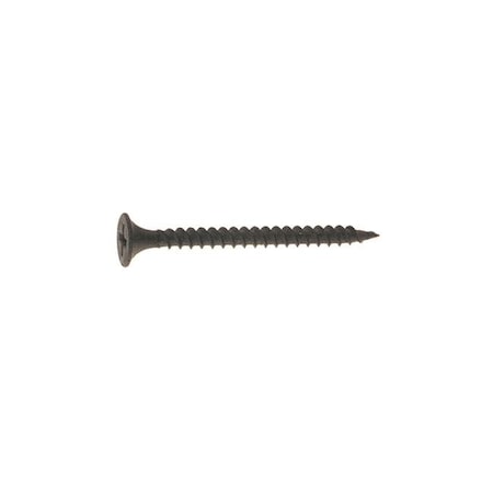 Grip-Rite Drywall Screw, #8 x 3 in, Steel, Flat Head Phillips Drive 5023535